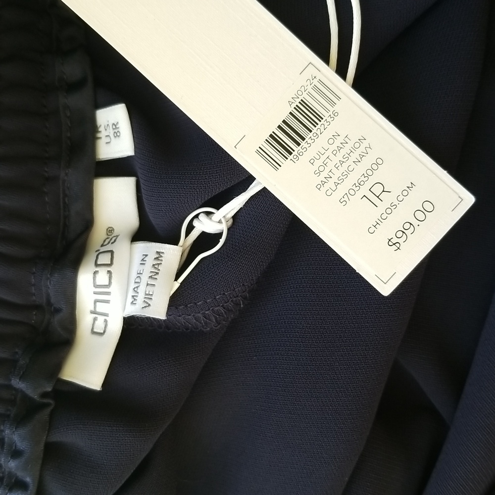 Chico's - Wide Leg Soft Pants - Picture 7 of 8